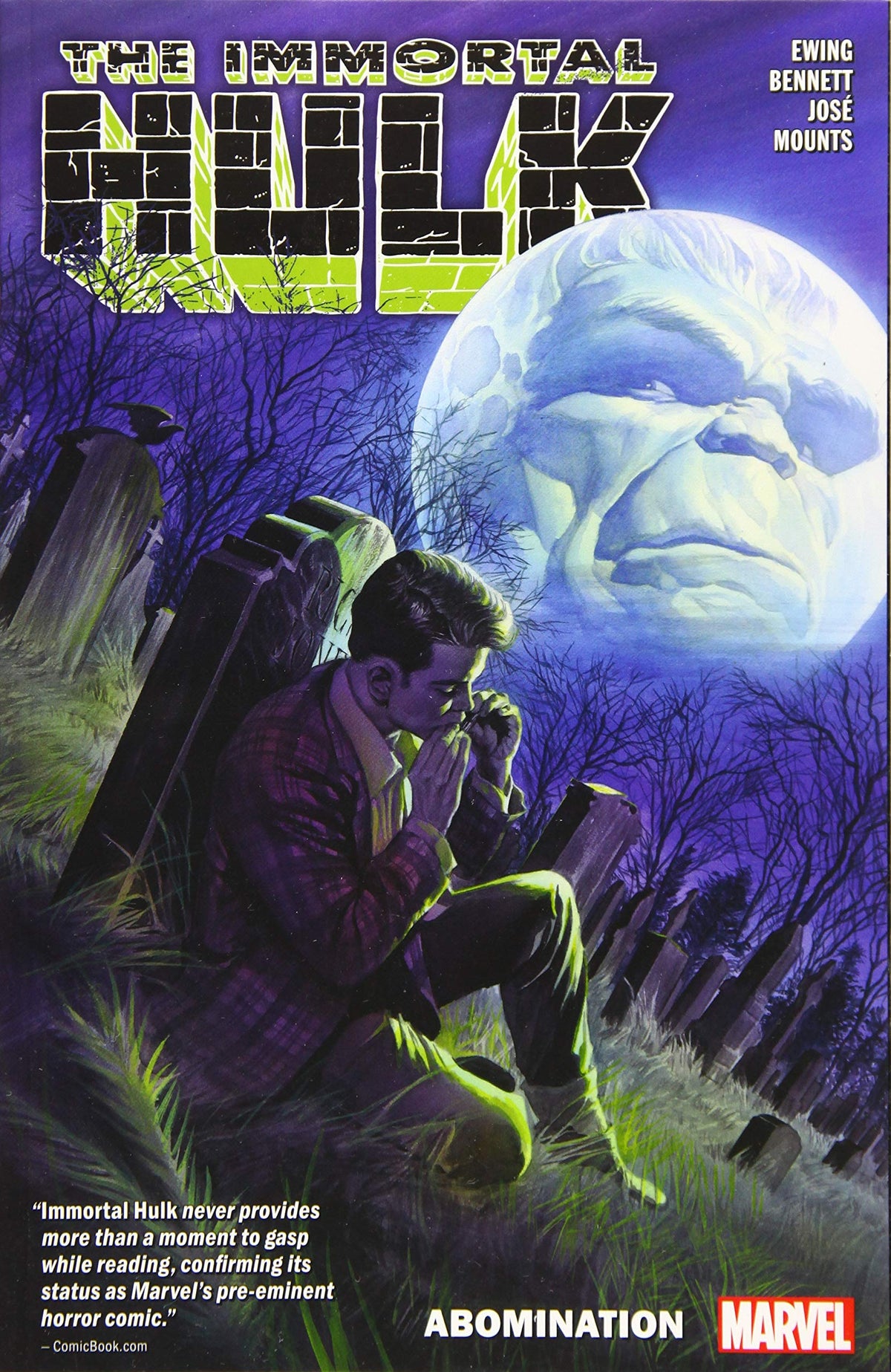 MARVEL PRH Graphic Novel Immortal Hulk TP Vol 04 Abomination 9781302916671 DEC228082
