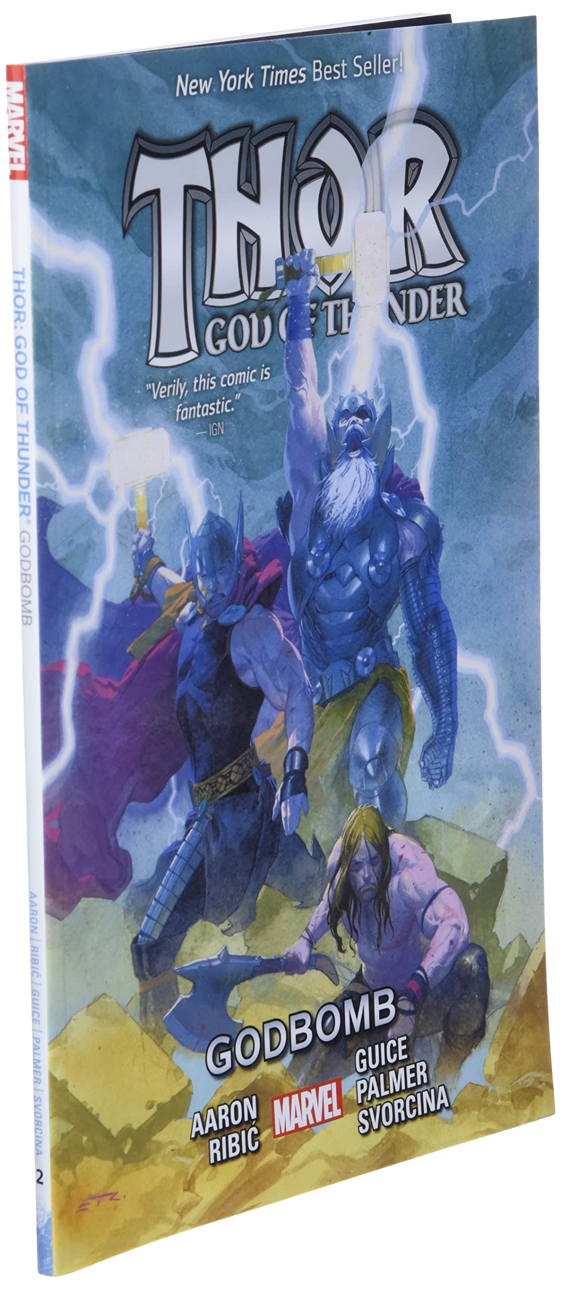 MARVEL PRH Graphic Novel Thor God Of Thunder TP Vol 02 Godbomb 9780785166986 FEB229815