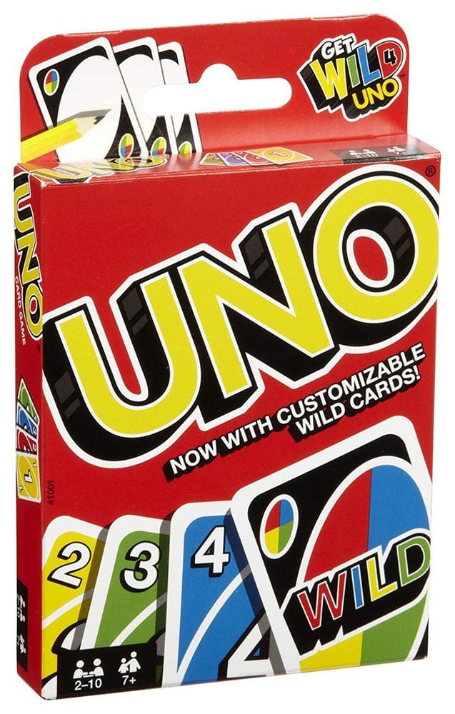 Mattel Board Games > Small Box Games Uno - Card Game 078206020016 MTT41940