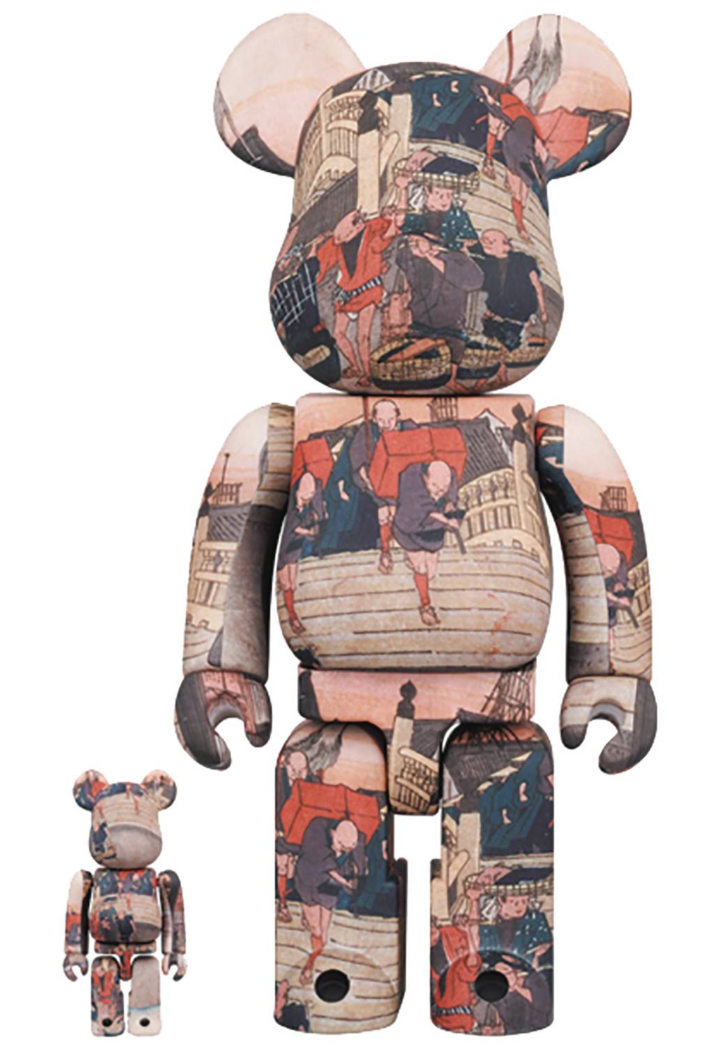 Medicom Toy Toys > Statues > Other Statues Bearbrick: 53 Stations Of Tokaido-Nihonbashi 100% & 400% 4530956601687 FEB229295