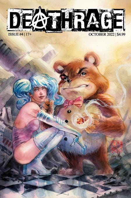 Merc Publishing Comic Books DEATHRAGE #4 (OF 6) CVR A TONY MOY (MR) 19685219519000411 0822MC283