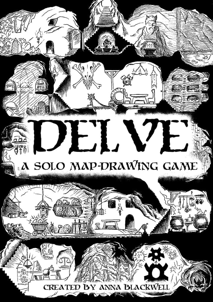 Metal Weave Games Tabletop Games > Role-Playing Games Delve 9781952885587 MWG LIC-06-PRINT