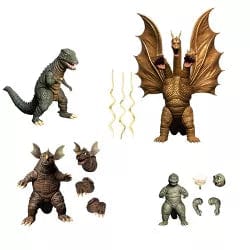 Mezco Toyz Toys > Action Figures > Other Action Figures 5 Points XL: Godzilla vs. Hedorah Box Set 696198170948 DEC219447