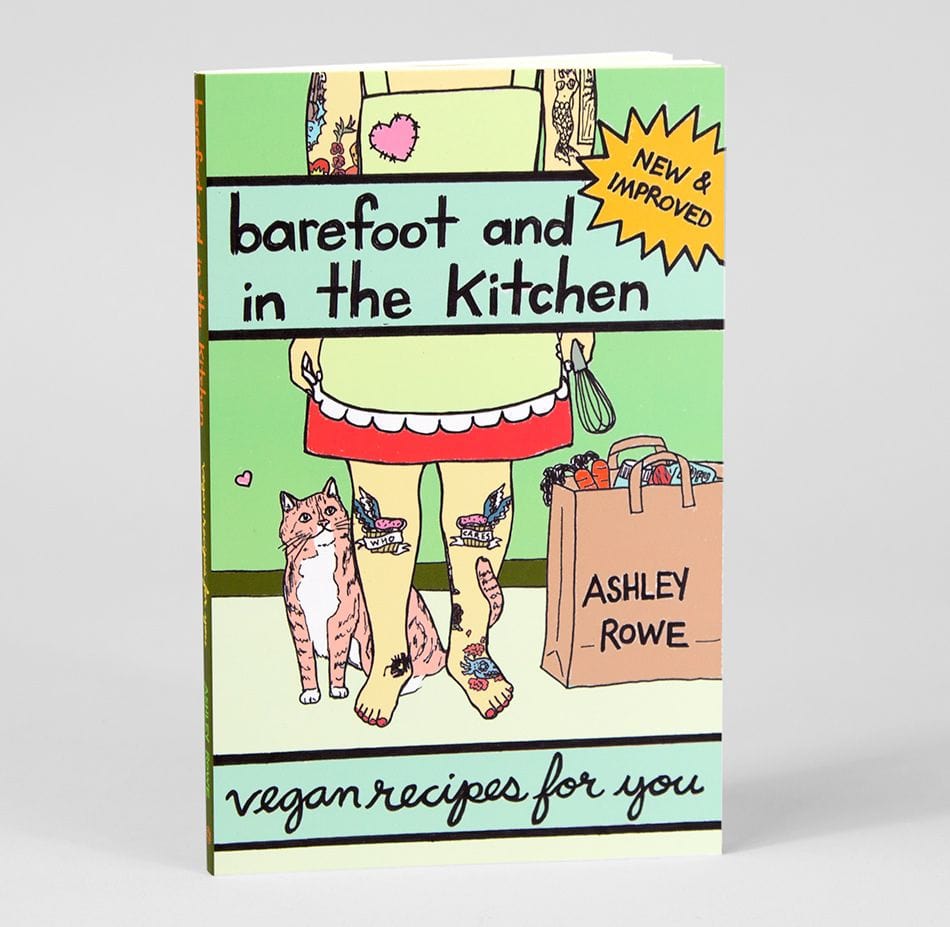 Microcosm Publishing Books > Food, Drink, & Drugs > Cookbooks Barefoot and in the Kitchen: Vegan Recipes for You - Paperback 9781934620557 MC-5957