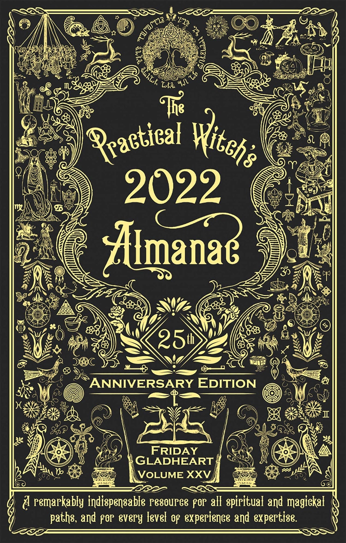 Microcosm Books Practical Witch's Almanac 2022: 25th Anniversary Edition 9781621062684
