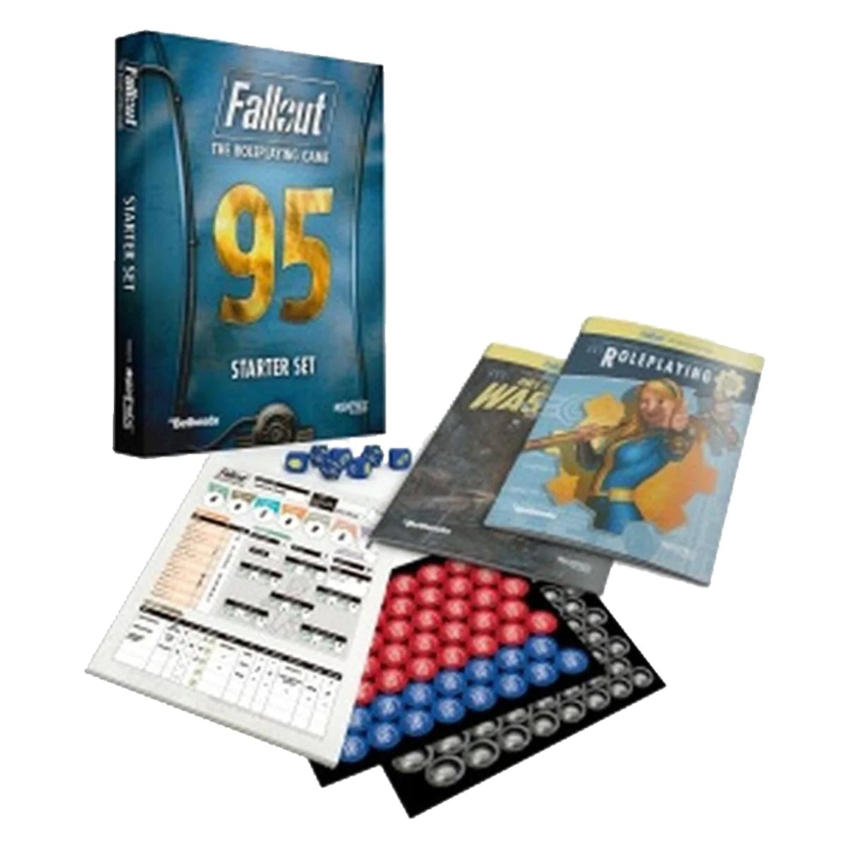 Modiphius Tabletop Games > Role-Playing Games Fallout RPG: Starter Set 5060523344338 MUH 052192