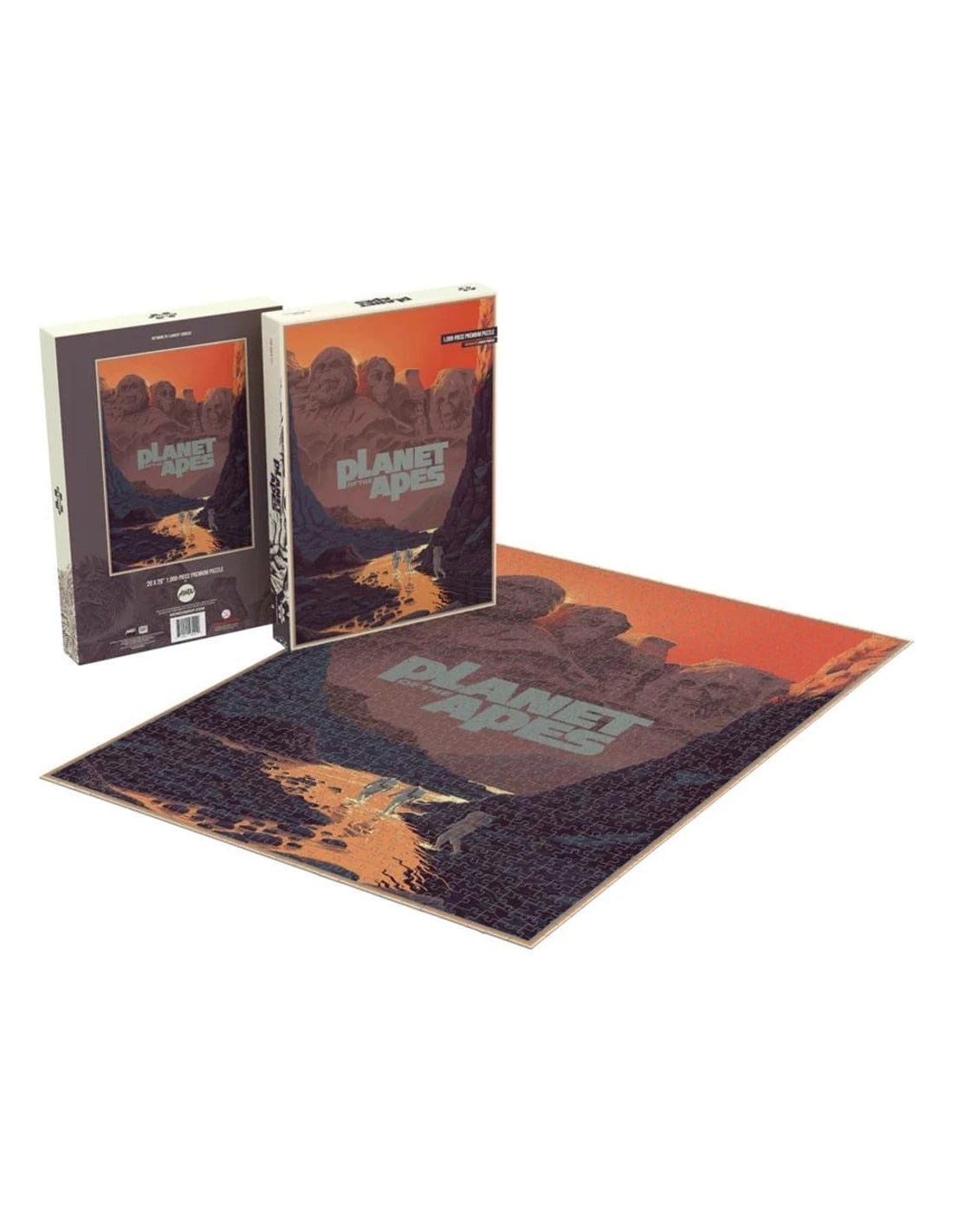 Mondo Games Puzzles > Jigsaw Puzzles Mondo: 1000pc Jigsaw - Planet of the Apes, Poster by Laurent Durieux 810041482990