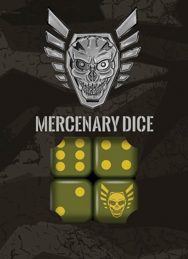 Mongoose Publishing Tabletop Games > Role-Playing Games Traveller: Mercenary Dice Set 9781913076610 MGP 40071
