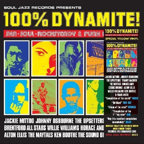 Soul Jazz Records Presents - 100% Dynamite Ska Soul Rocksteady & Funk In Jamaica - Third Eye