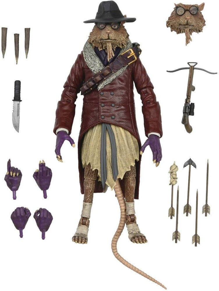 Neca Toys > Action Figures > Neca Neca: Teenage Mutant Ninja Turtles x Universal Monsters - Splinter as Van Helsing 634482542606 54260