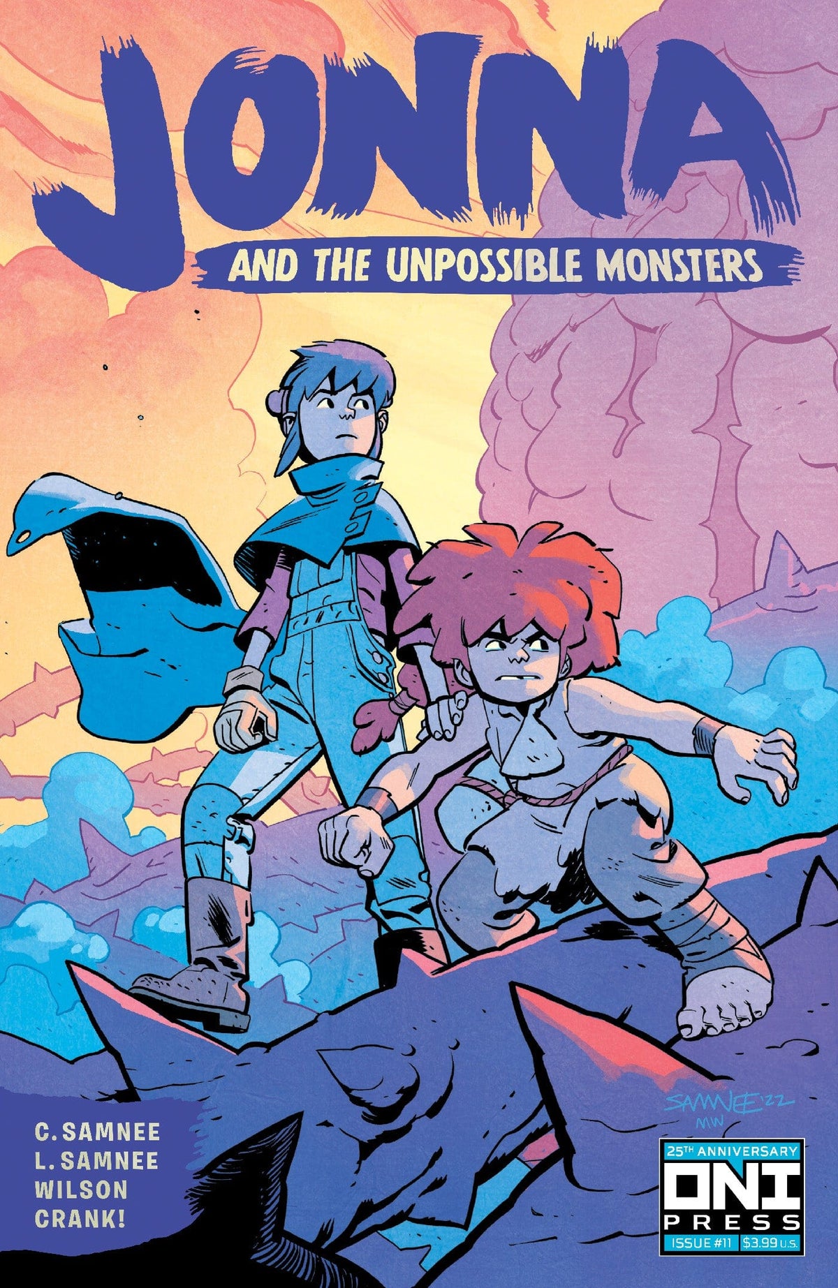 Oni Press Comic Books JONNA AND THE UNPOSSIBLE MONSTERS #11 CVR A CHRIS SAMNEE 64985600107801111 0622ON251