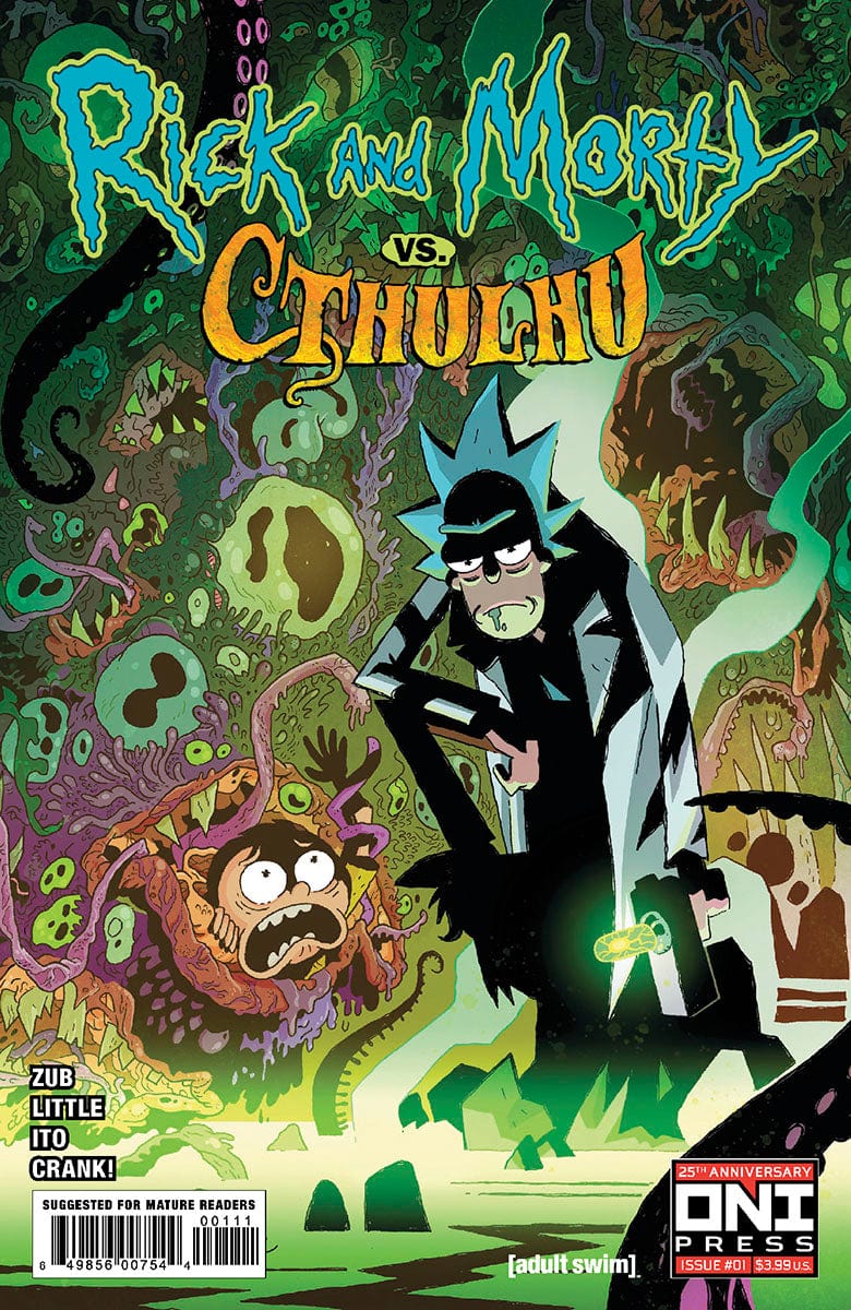 Oni Press Comic Books RICK AND MORTY VS CTHULHU #1 (OF 4) CVR A TROY LITTLE (MR) 64985600754400111 1022ON316