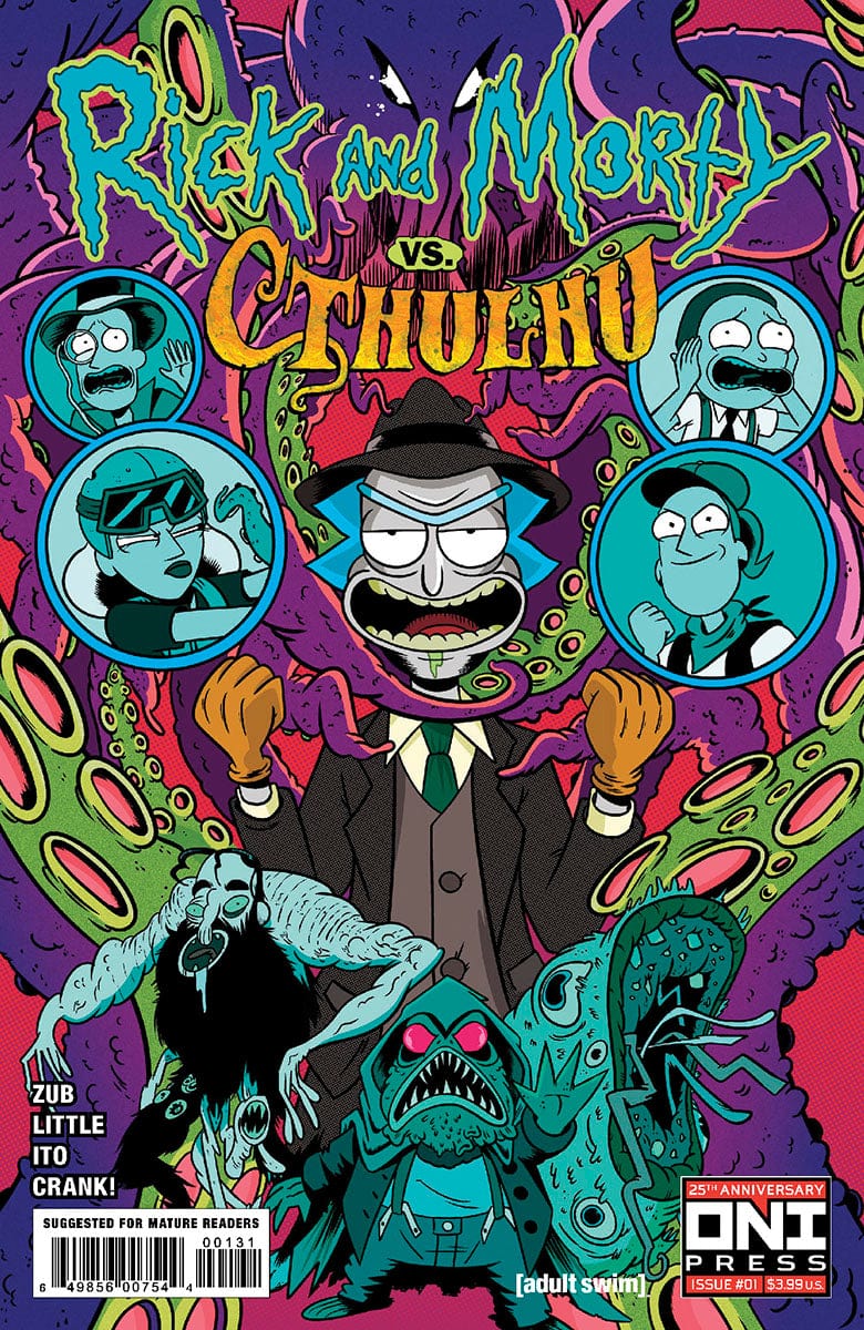 Oni Press Comic Books RICK AND MORTY VS CTHULHU #1 (OF 4) CVR C MARC ELLERBY VAR (MR) 64985600754400131 1022ON318