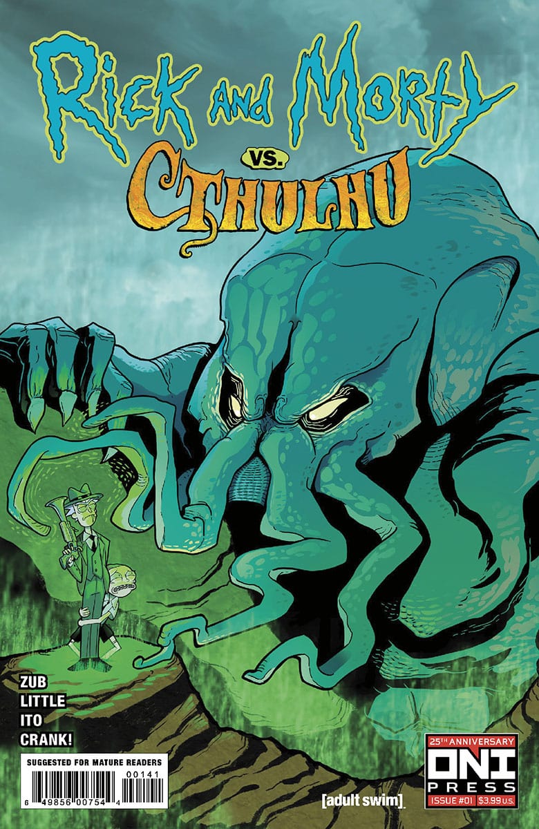 Oni Press Comic Books RICK AND MORTY VS CTHULHU #1 (OF 4) CVR D JIM ZUB VAR (MR) 64985600754400141 1022ON319