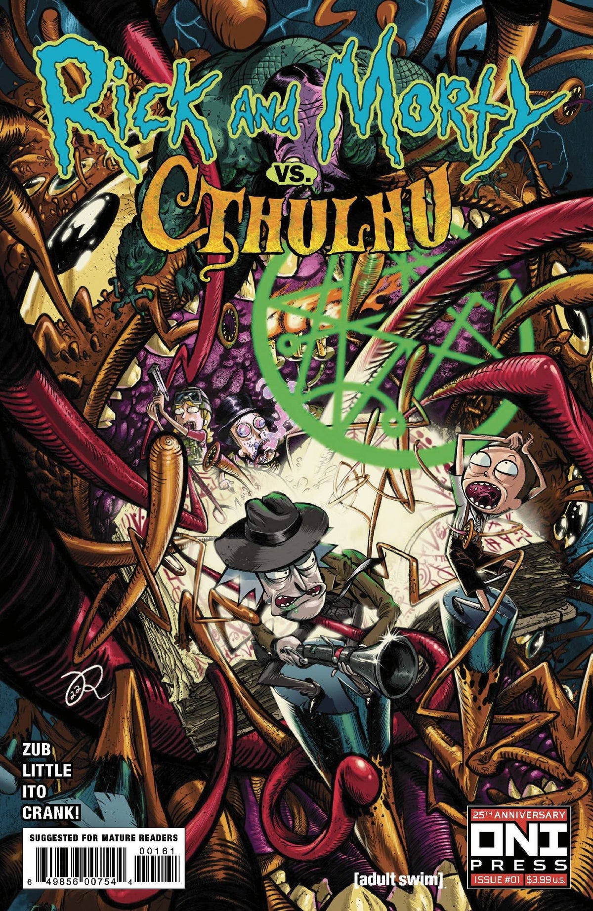 Oni Press Comic Books RICK AND MORTY VS CTHULHU #1 (OF 4) CVR F RYAN LEE VAR (MR) 64985600754400161 1022ON321