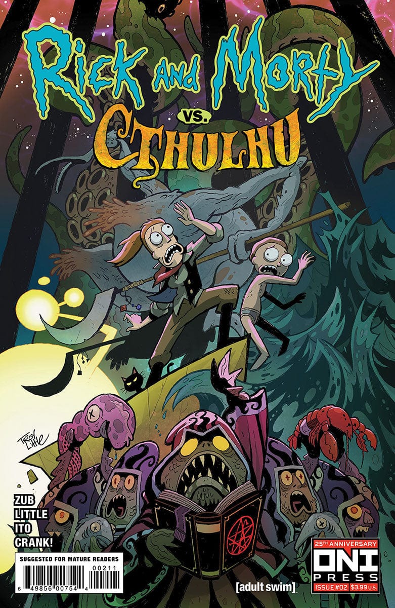 Oni Press Comic Books RICK AND MORTY VS CTHULHU #2 (OF 4) CVR A TROY LITTLE (MR) 64985600754400211 1122ON273