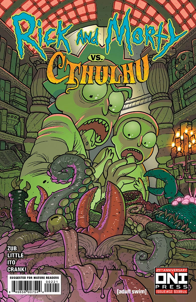 Oni Press Comic Books RICK AND MORTY VS CTHULHU #2 (OF 4) CVR B ZANDER CANNON VAR (MR) 64985600754400221 1122ON274