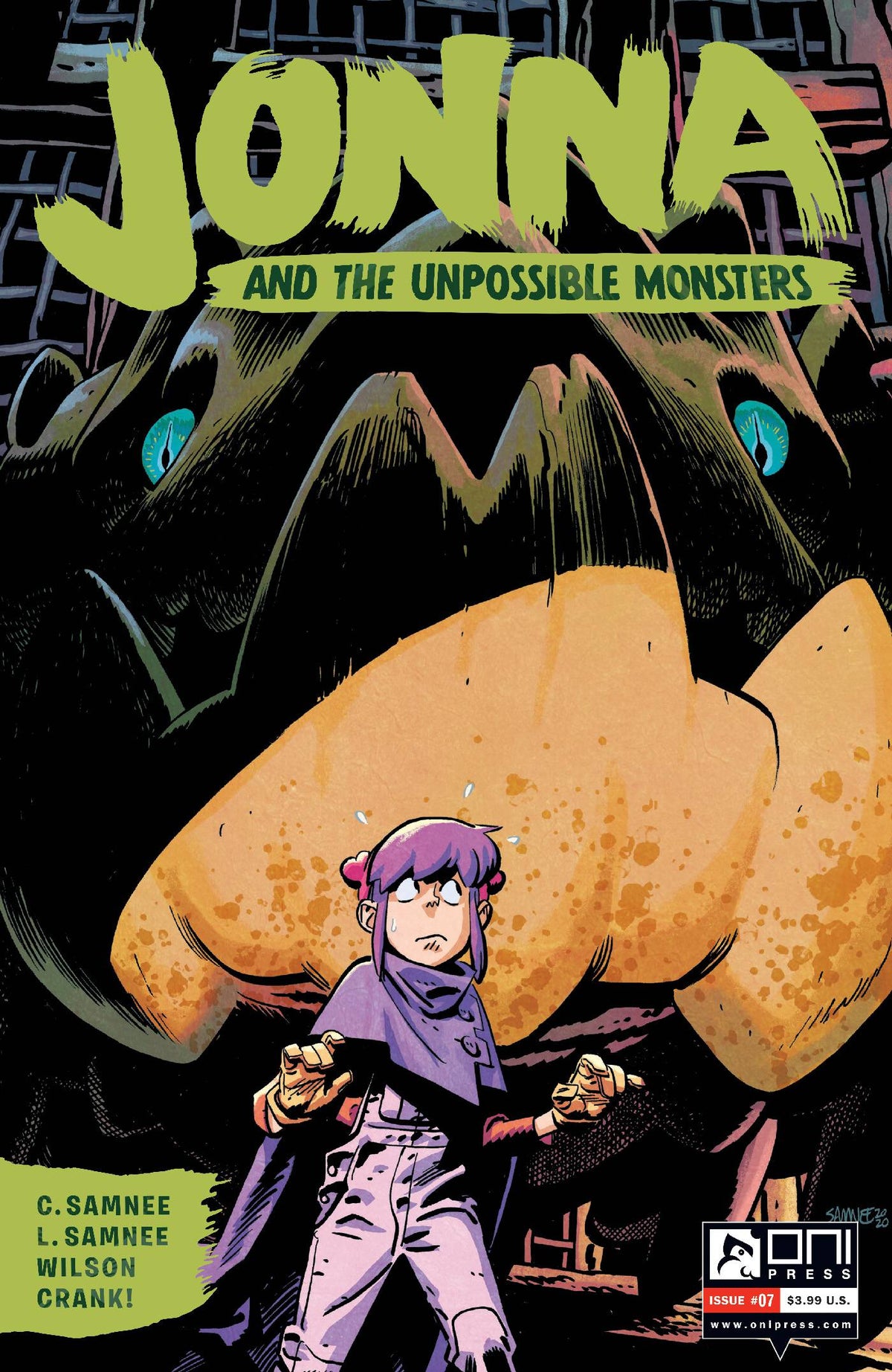 Oni Press Inc. Comic Books JONNA AND THE UNPOSSIBLE MONSTERS #7 CVR A SAMNEE 64985600107800711 AUG211919