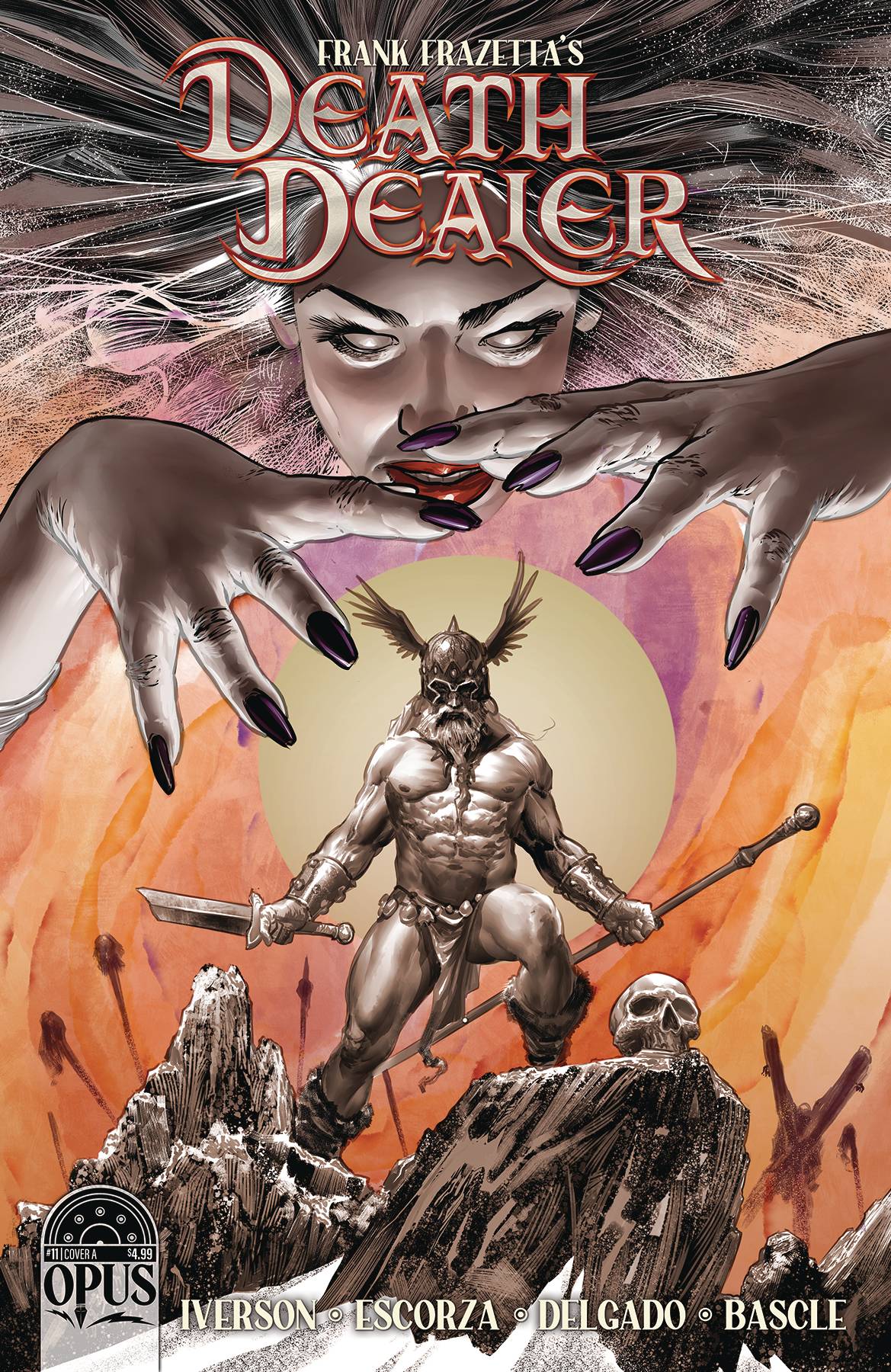 Opus Comics Comic Books FRANK FRAZETTA DEATH DEALER #11 CVR A YAPUR 08593010075401111 JAN231733