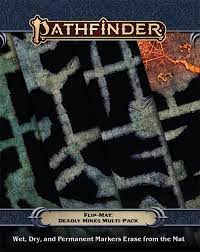 Paizo Inc Tabletop Games > Role-Playing Games Pathfinder RPG: Flip-Mat - Deadly Mines Multi-Pack 9781640784826 78482