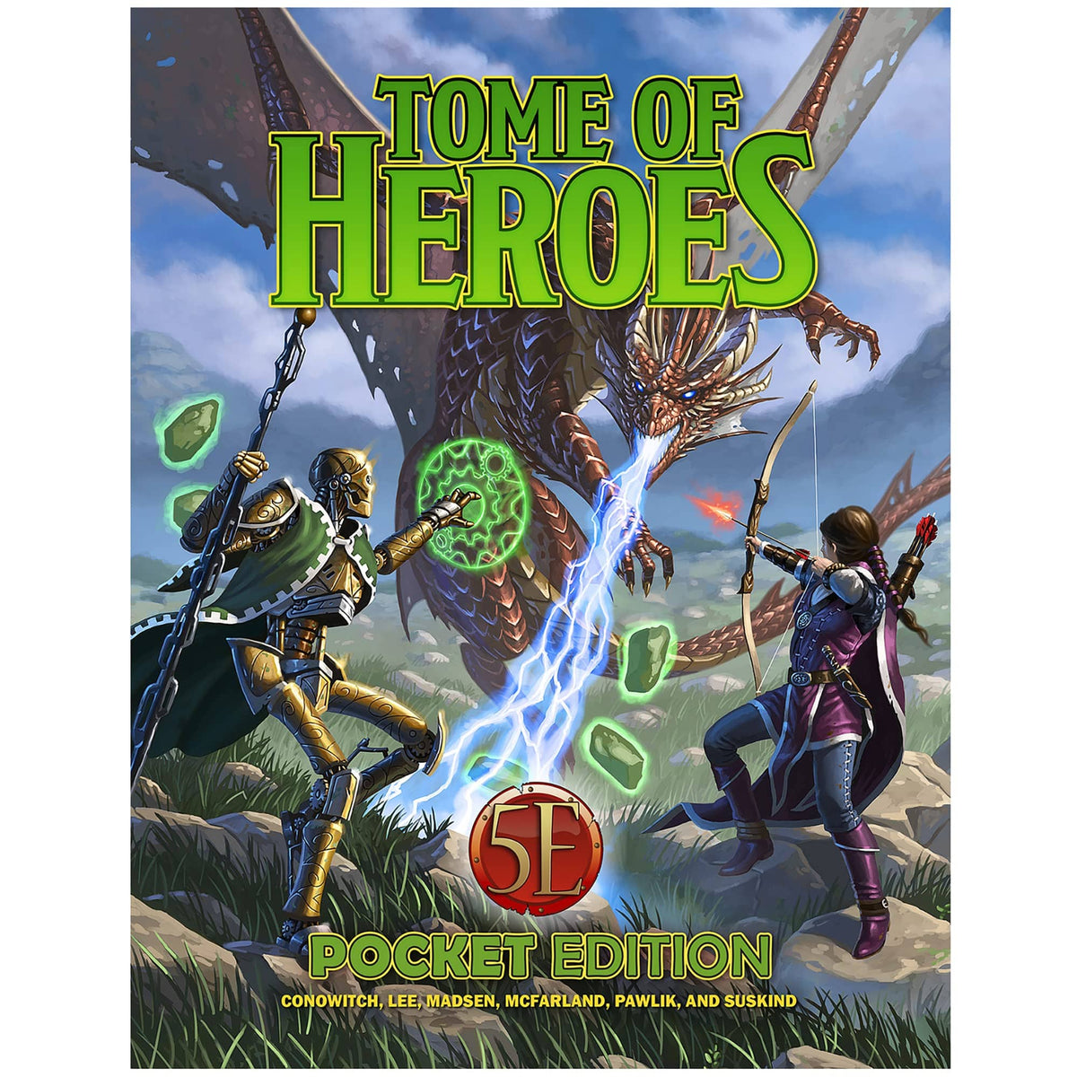 Paizo Publishing Tabletop Games > Role-Playing Games D&D 5E Compatible: Tome of Heroes - Pocket Edition 9781950789375 PZO KOB9375