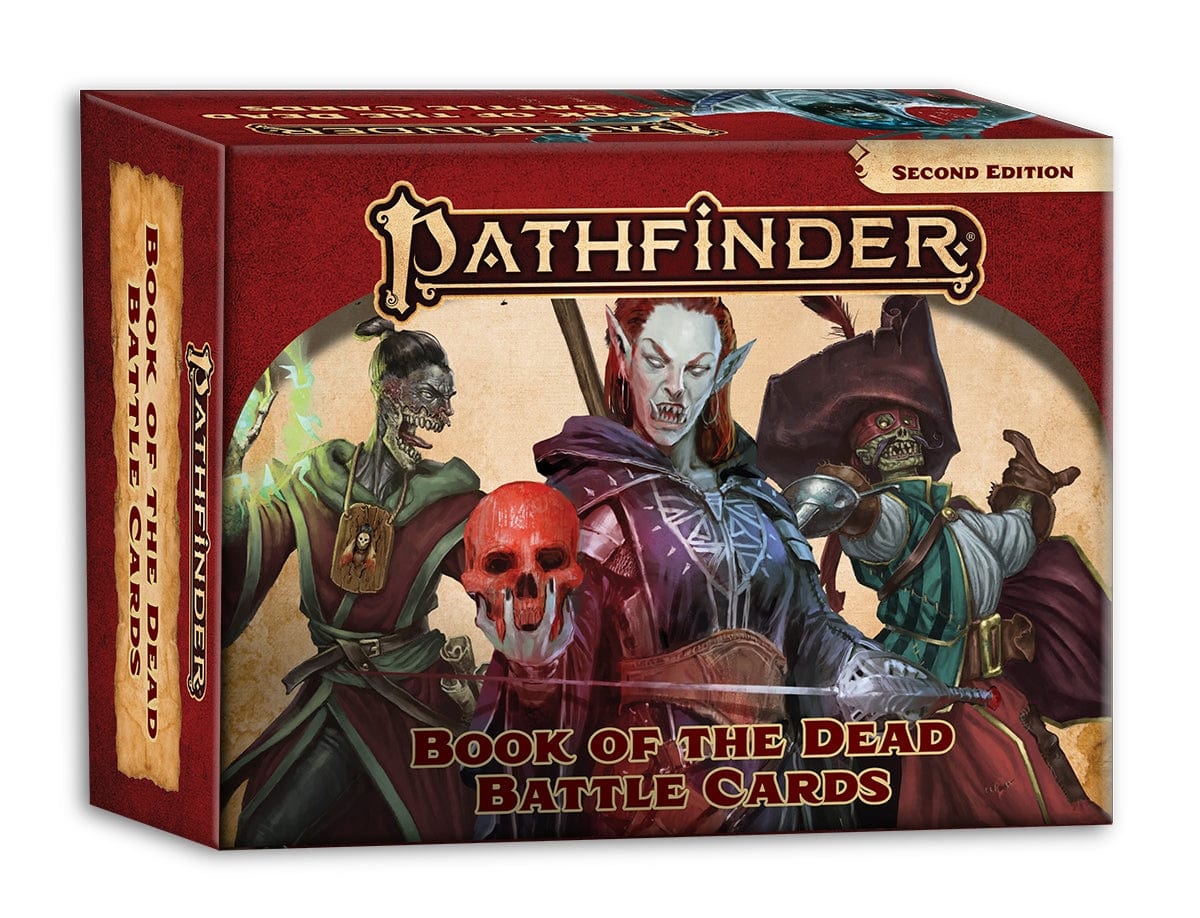Paizo Publishing Tabletop Games > Role-Playing Games Pathfinder RPG 2E: Book of the Dead Battle Cards 9781640784512 PZO 2233
