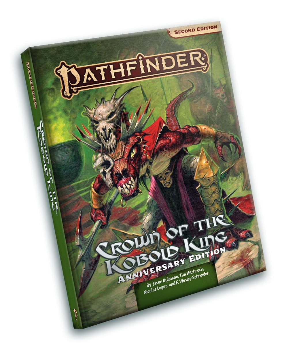 Paizo Publishing Tabletop Games > Role-Playing Games Pathfinder RPG 2E: Crown of the Kobold King HC 9781640784529 PZO 9562