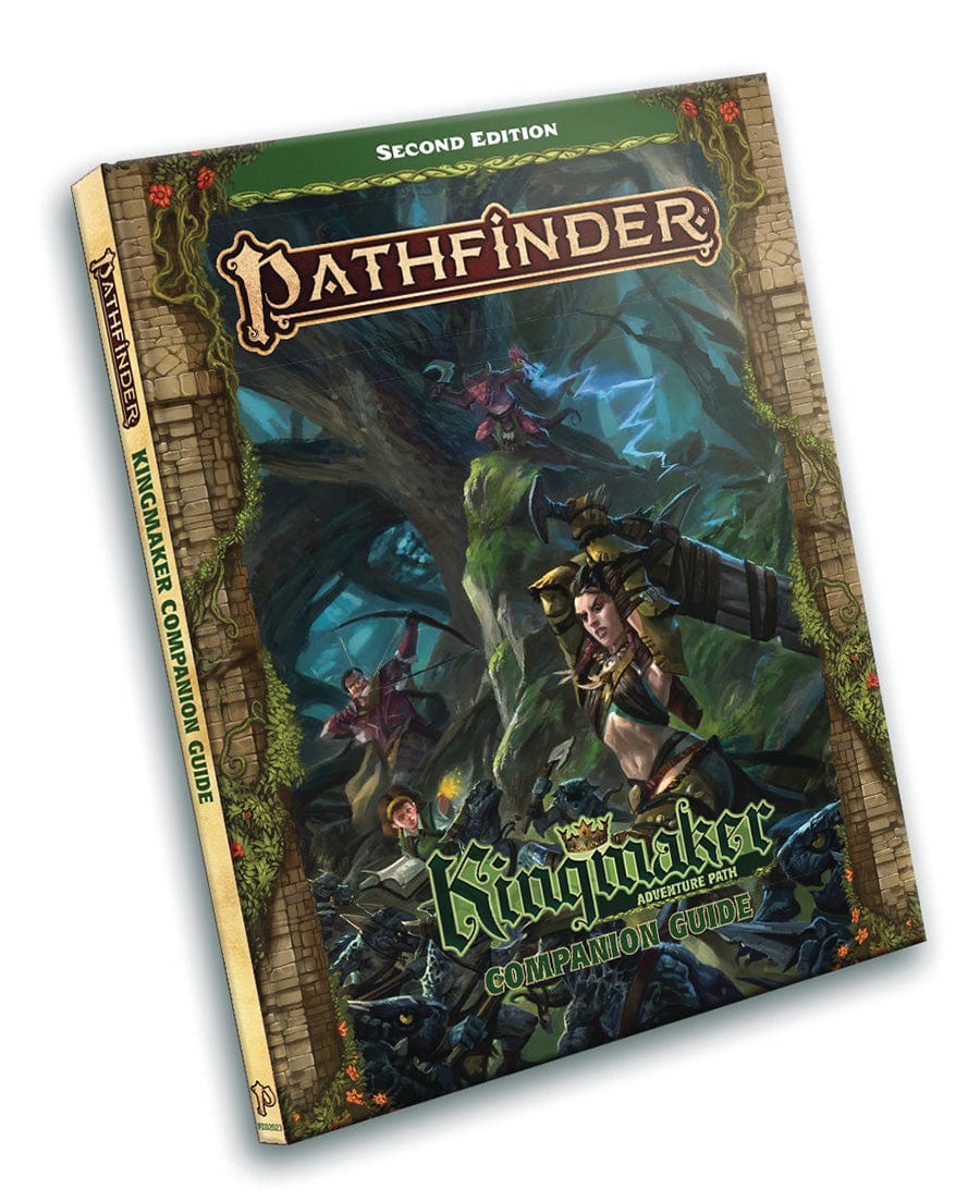 Paizo Publishing Tabletop Games > Role-Playing Games Pathfinder RPG 2E: Kingmaker - Companion Guide HC 9781640784338 PZO 2023