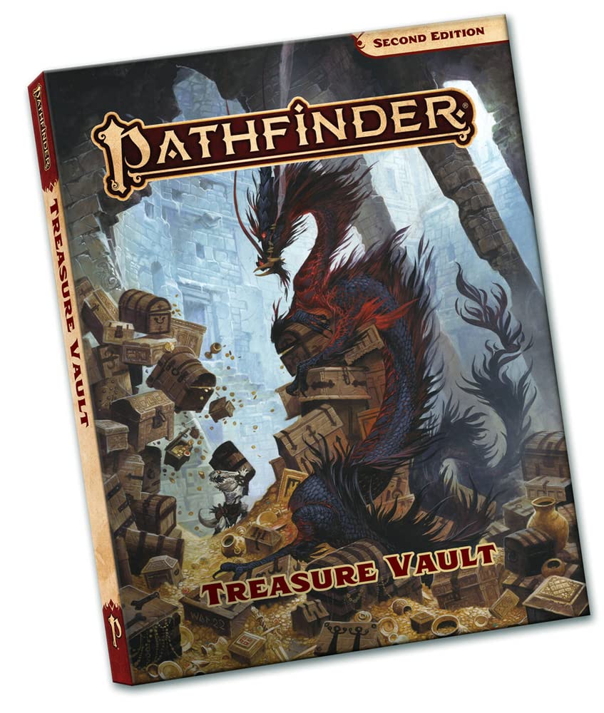 Paizo Publishing Tabletop Games > Role-Playing Games Pathfinder RPG 2E: Treasure Vault (Pocket Edition) 9781640784987 PZO 2112-PE