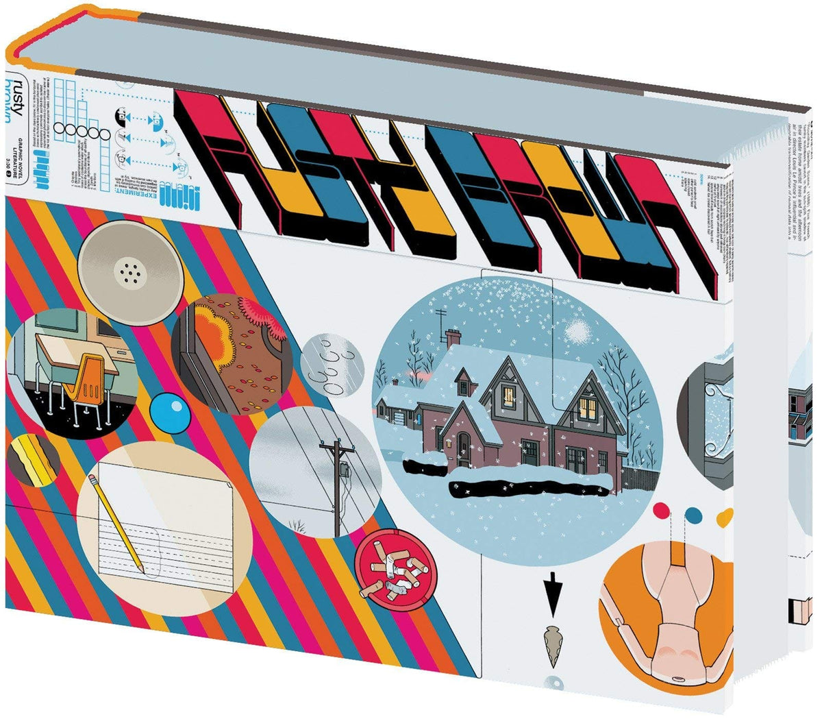 PANTHEON BOOKS Graphic Novel Chris Ware Rusty Brown HC GN 9780375424328 JUL192106