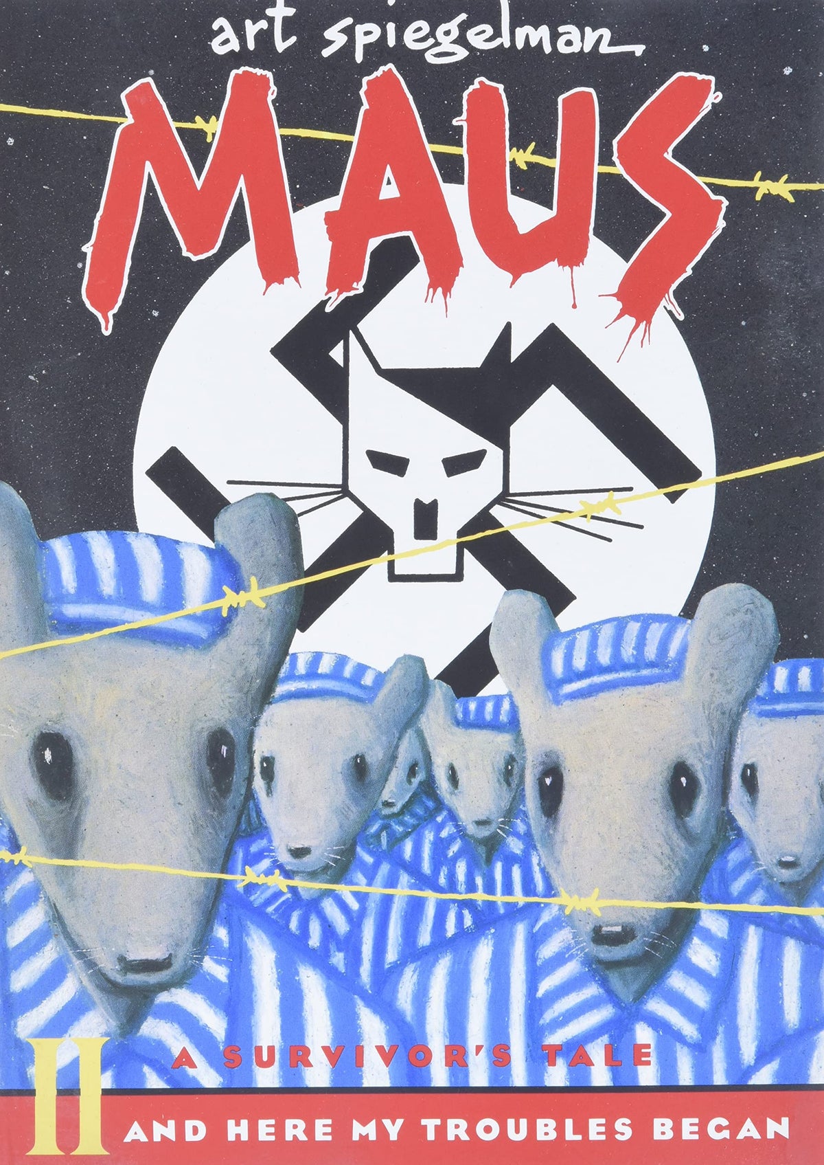 Pantheon Graphic Novel MAUS SURVIVORS TALE TP VOL 02 HERE MY TROUBLES BEGAN NEW PTG 9780679729778 JUN208463