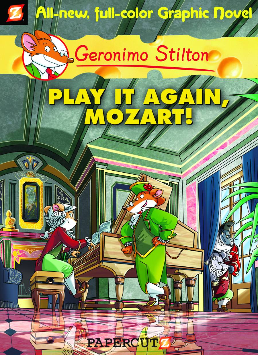 PAPERCUTZ Graphic Novel > Kids Geronimo Stilton HC Vol 08 Play It Again Mozart 9781597072762 STK449455