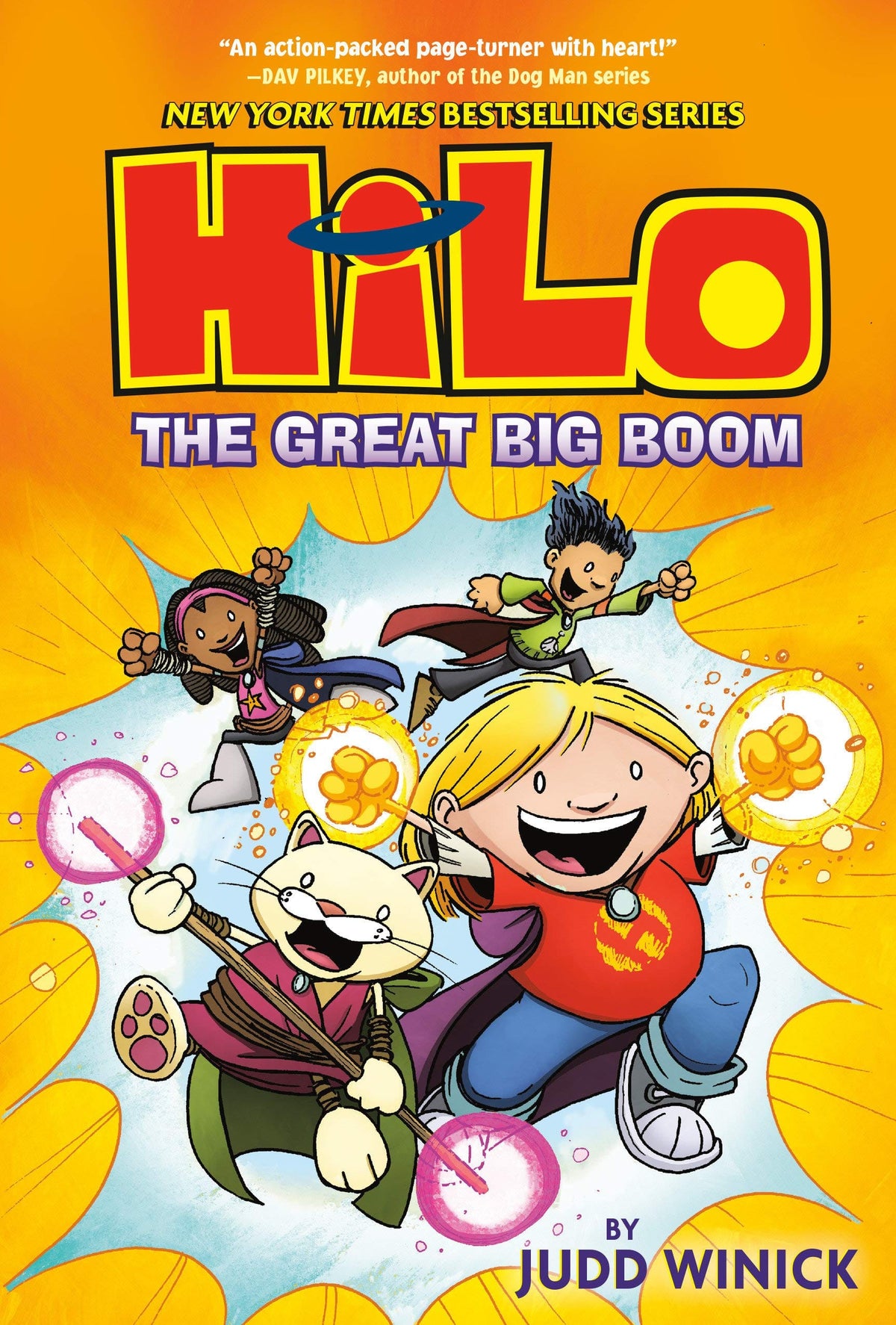 RANDOM HOUSE BOOKS YOUNG READERS Graphic Novel Hilo GN Vol 03 Great Big Boom 9780385386203 DEC161854