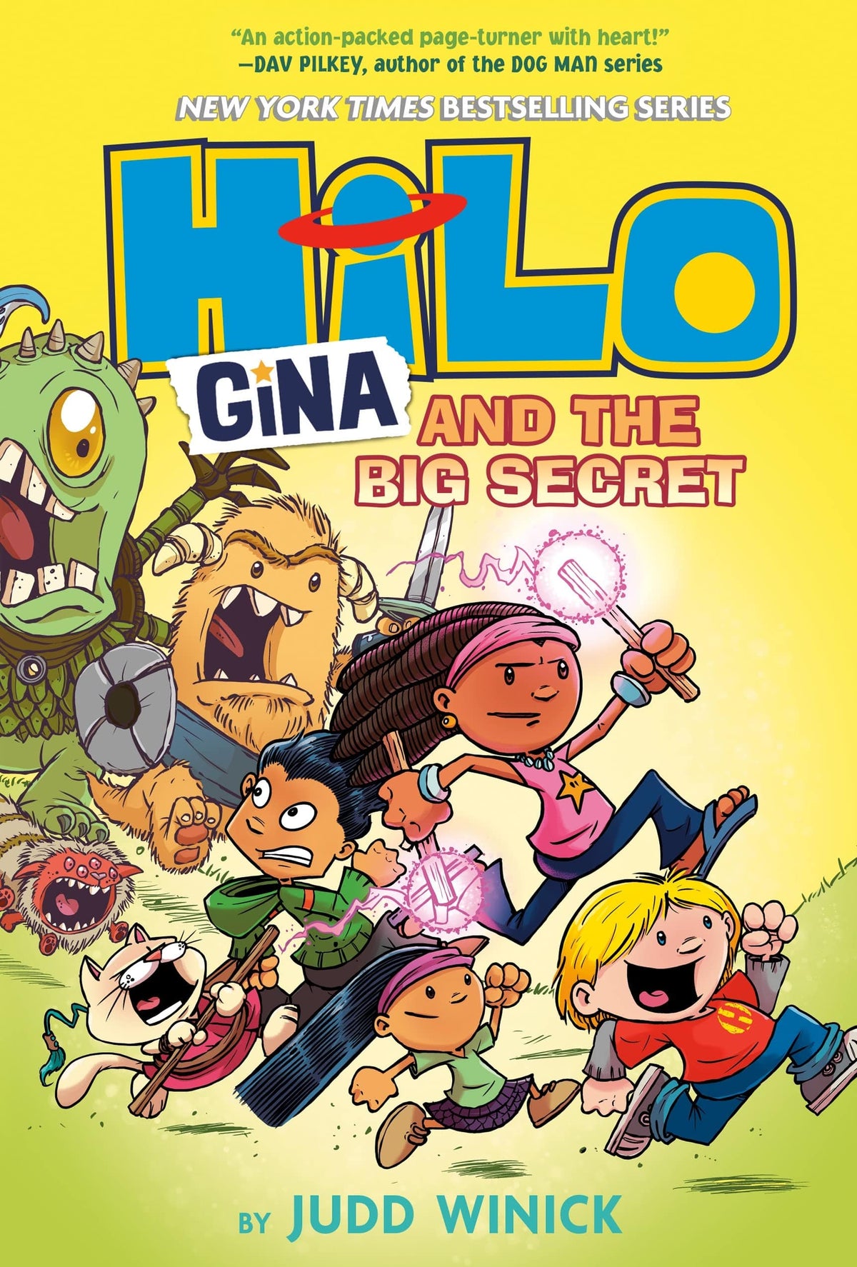 RANDOM HOUSE BOOKS YOUNG READERS Graphic Novel Hilo GN Vol 08 Gina & Big Secret 9780593379660 DEC211785