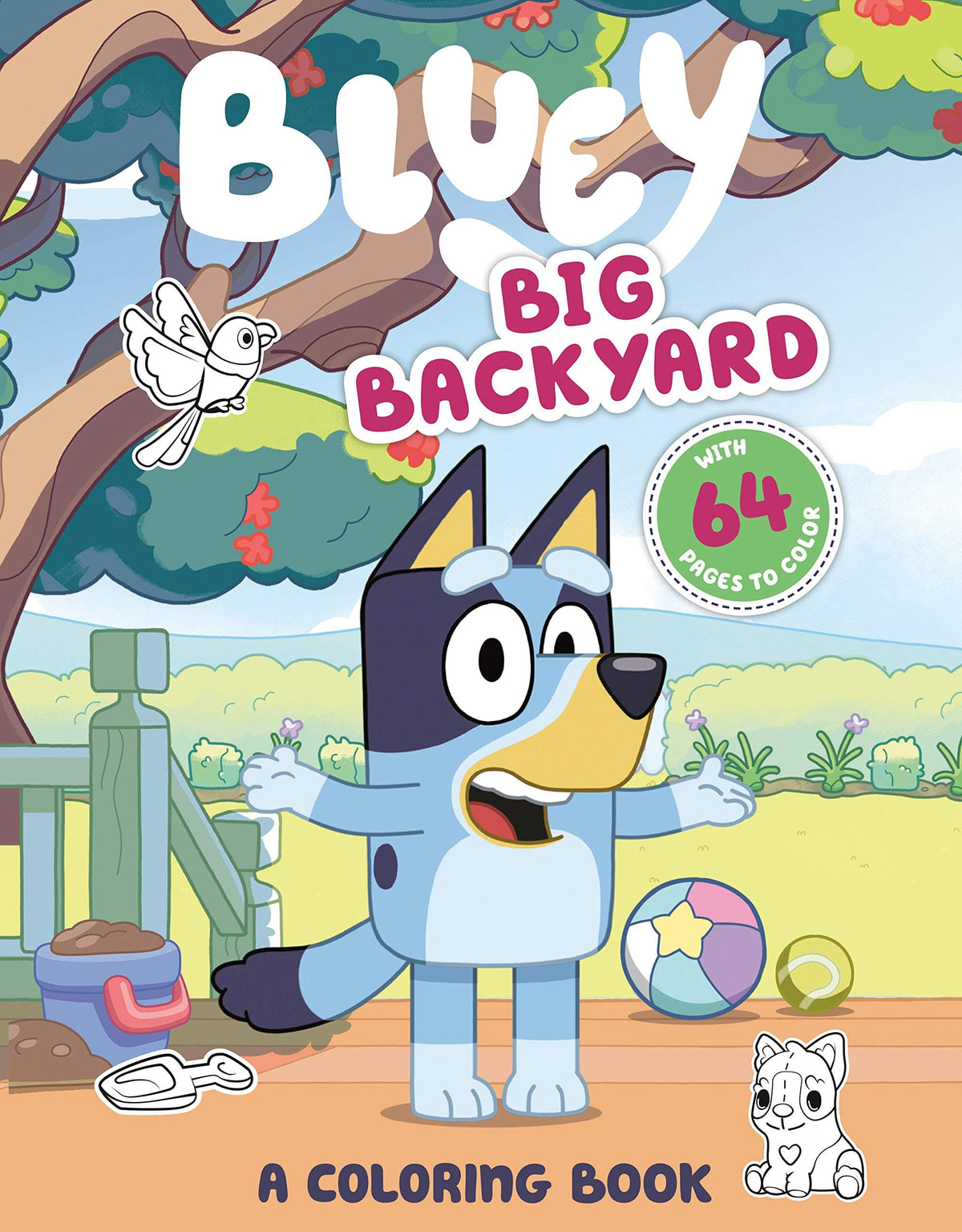 Penguin Young Readers Books > Kids Bluey: Big Backyard: A Coloring Book 9780593224588