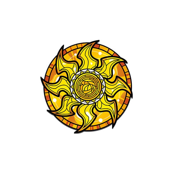 Pinfinity Miscellaneous > Pins & Buttons Pinfinity: MTG Pin - Stained Glass Plains 630128122300 PINMTG060