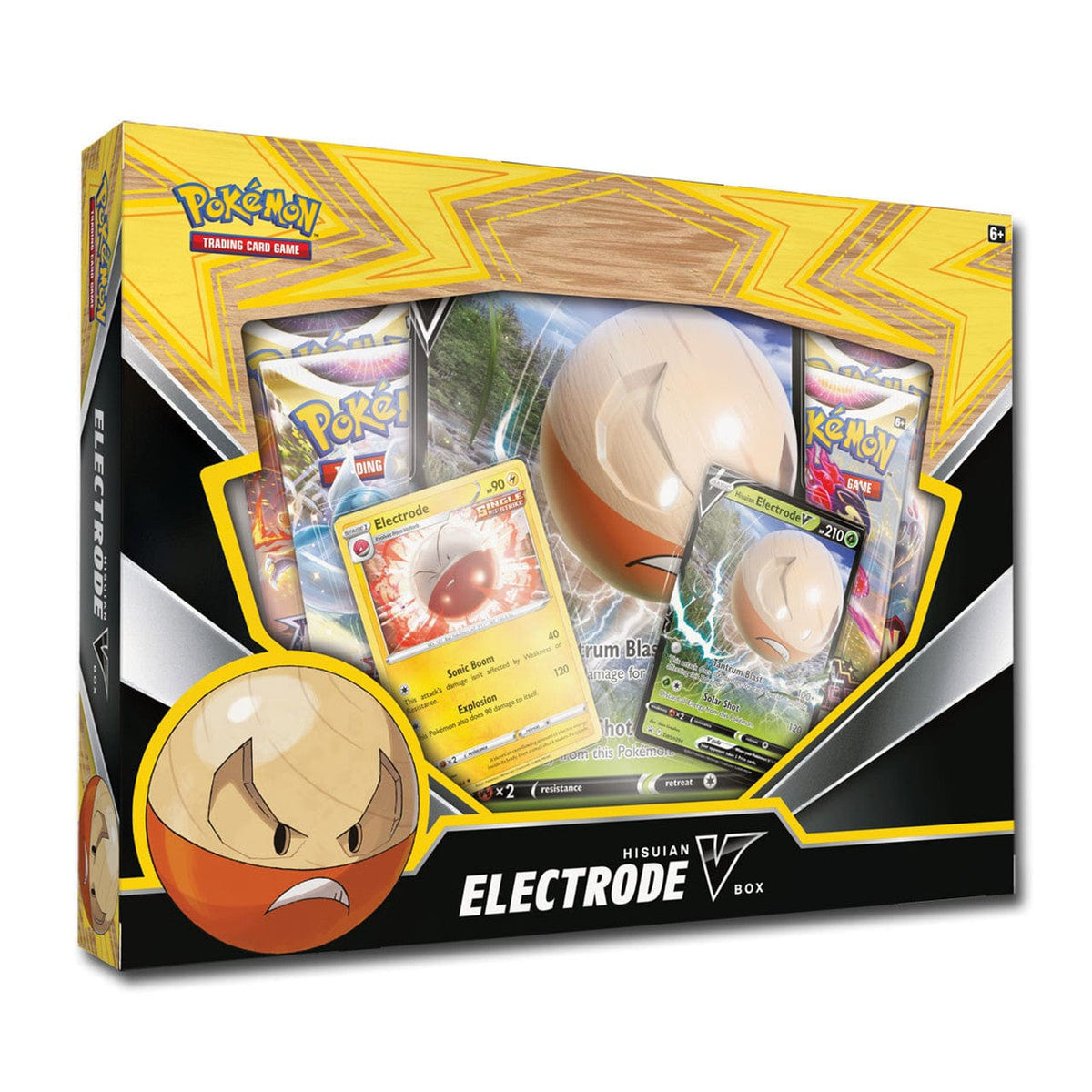 Pokemon Company Trading Card Games > Pokemon Pokemon TCG: Hisuian Electrode V Box 820650851216 PUI 29085121