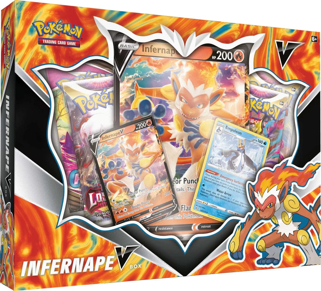 Pokemon Company Trading Card Games > Pokemon Pokemon TCG: Infernape V Box 820650851193 PUI 29085119