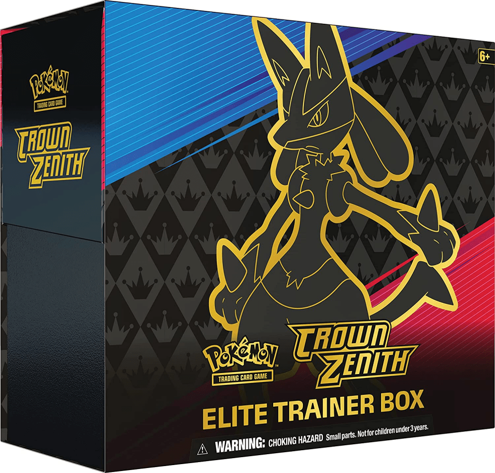 Pokemon Company Trading Card Games > Pokemon Pokemon TCG: Sword & Shield Crown Zenith - Elite Trainer Box 820650851476 PUI 29085147
