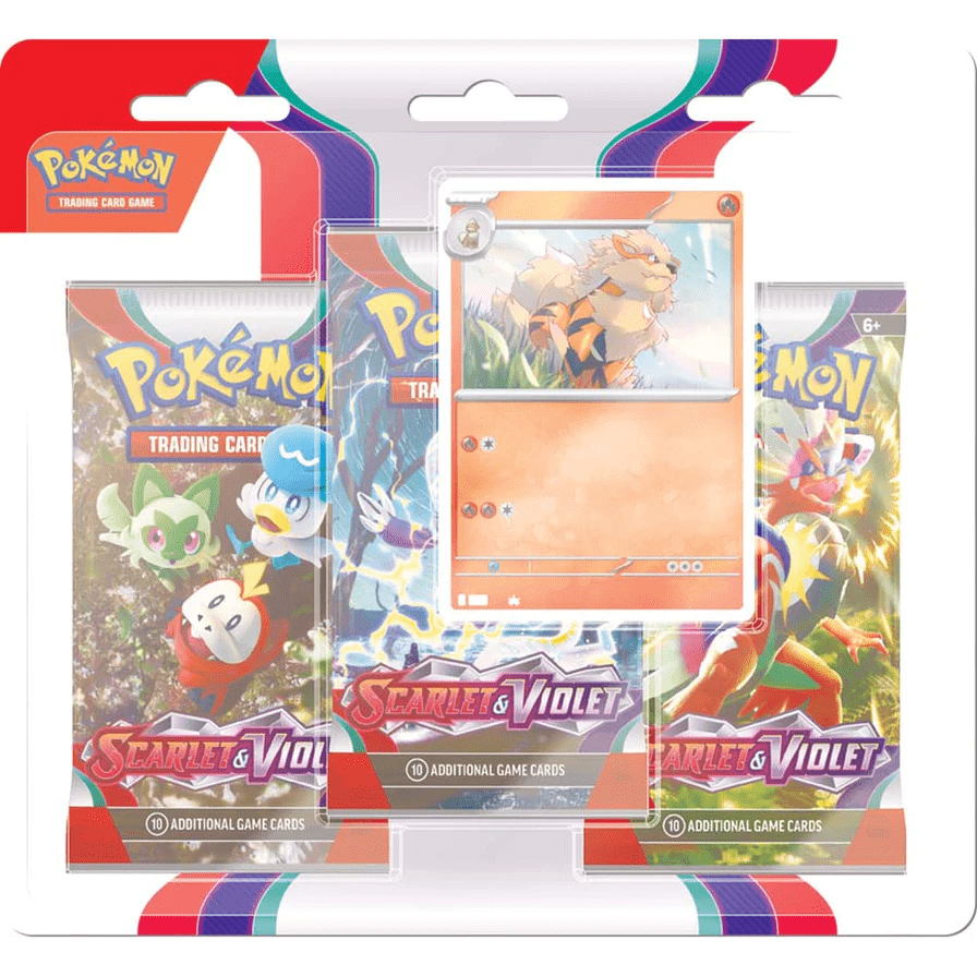 Pokemon TCG: Scarlet & Violet - Three-Booster Blister Pokemon TCG: Scarlet & Violet - Three-Booster Blister