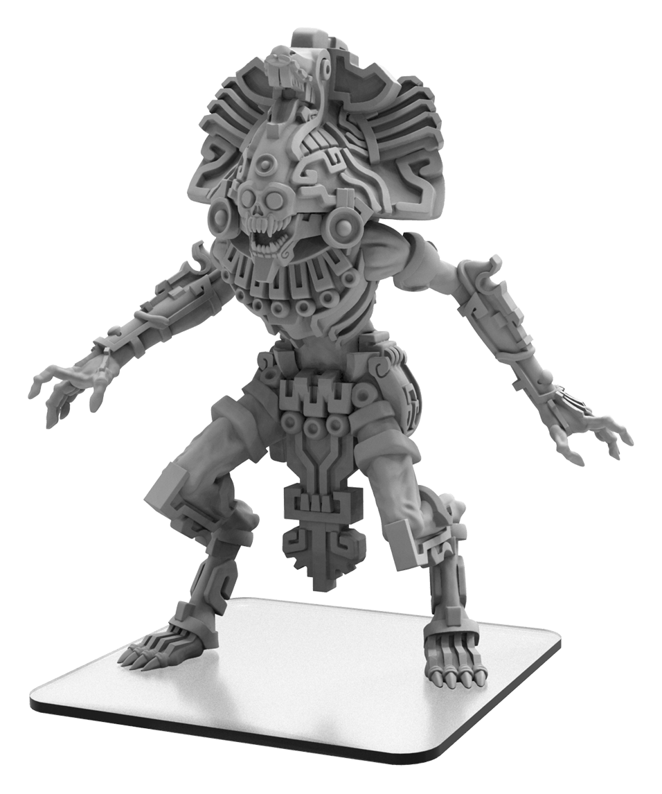 Privateer Press Tabletop Games > Miniature Games Monsterpocalypse: Lord of Mictal Ancient Ones Monster (resin/metal) 875582028571 PIP 51174