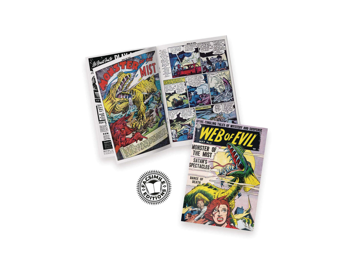 PS ARTBOOKS Comic Books PS ARTBOOKS WEB OF EVIL COMIC FACSMILE #4 MAY 1953 (C: 0-1-0 978180394194351599 MAY231948