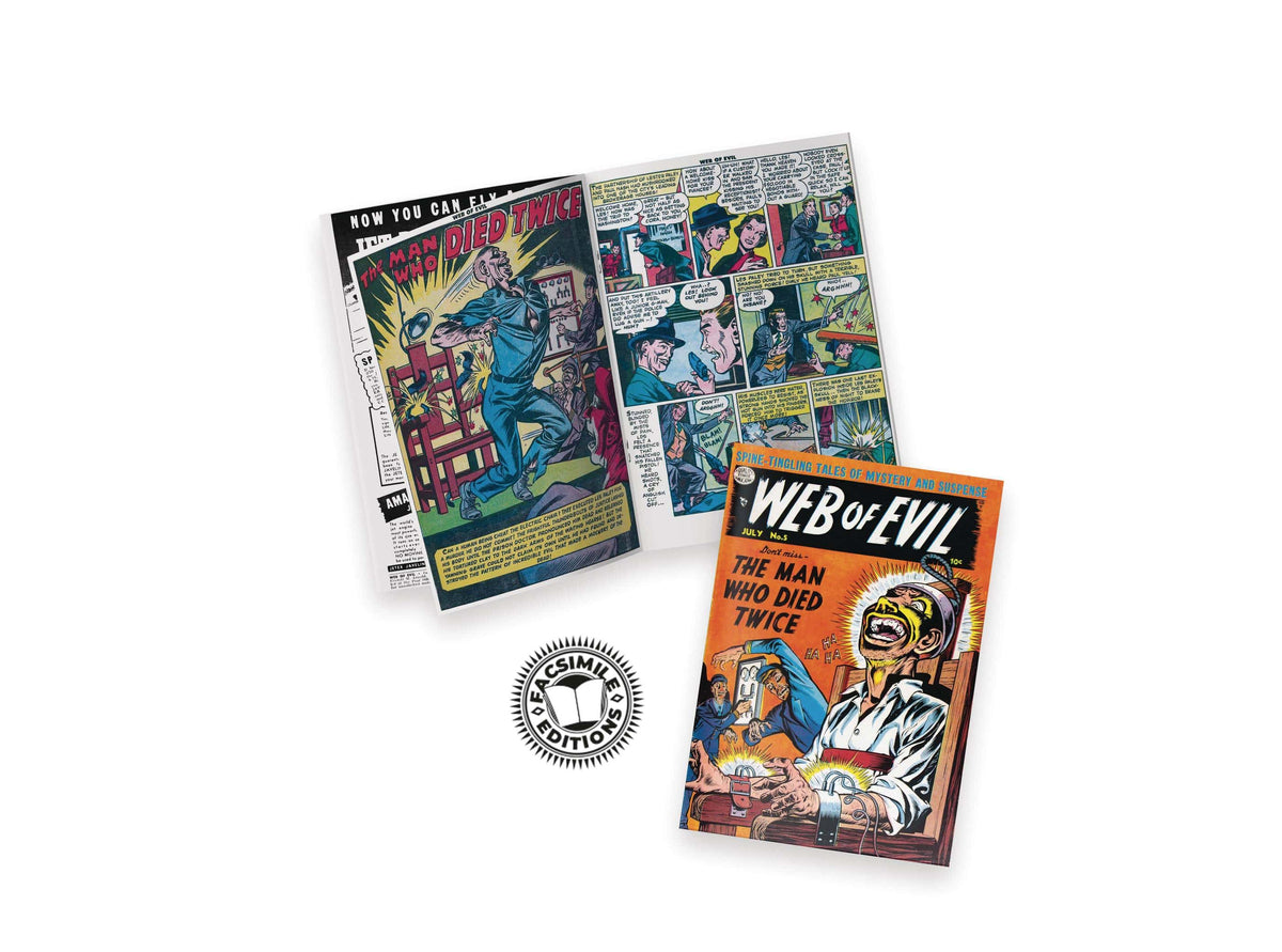 PS ARTBOOKS Comic Books PS ARTBOOKS WEB OF EVIL COMIC FACSMILE #5 JULY 1953 (C: 0-1- 978180394195051599 MAY231949