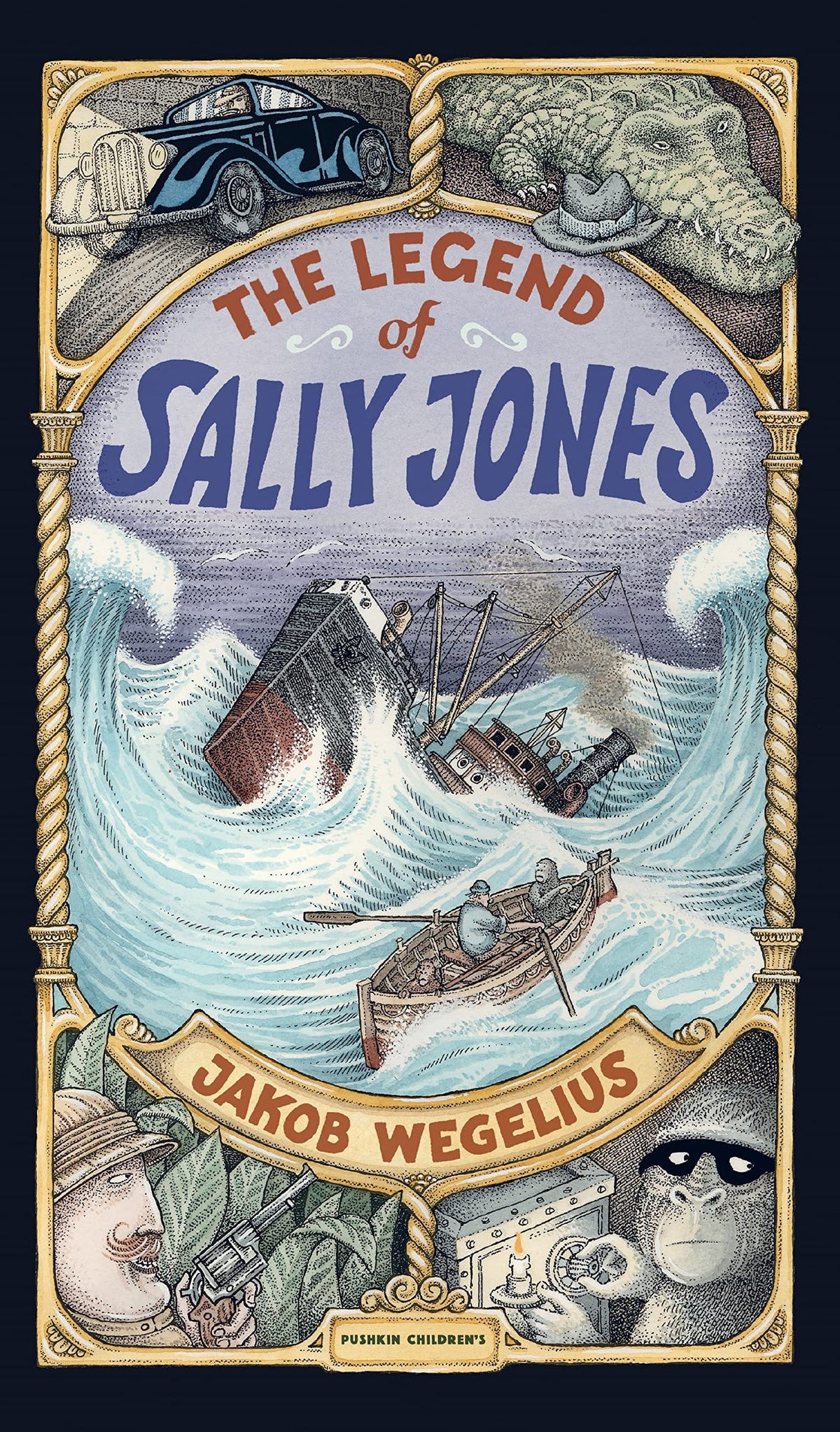 Pushkin Press Graphic Novel Legend of Sally Jones 9781782692331