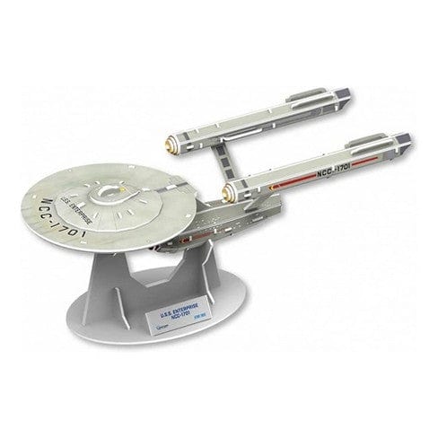 Quantum Mechanix Model Kits > Other Model Kits Qcraftworks: Star Trek Puzzle Fleet - U.S.S. Enterprise NCC-1701 812095025604 STL228165