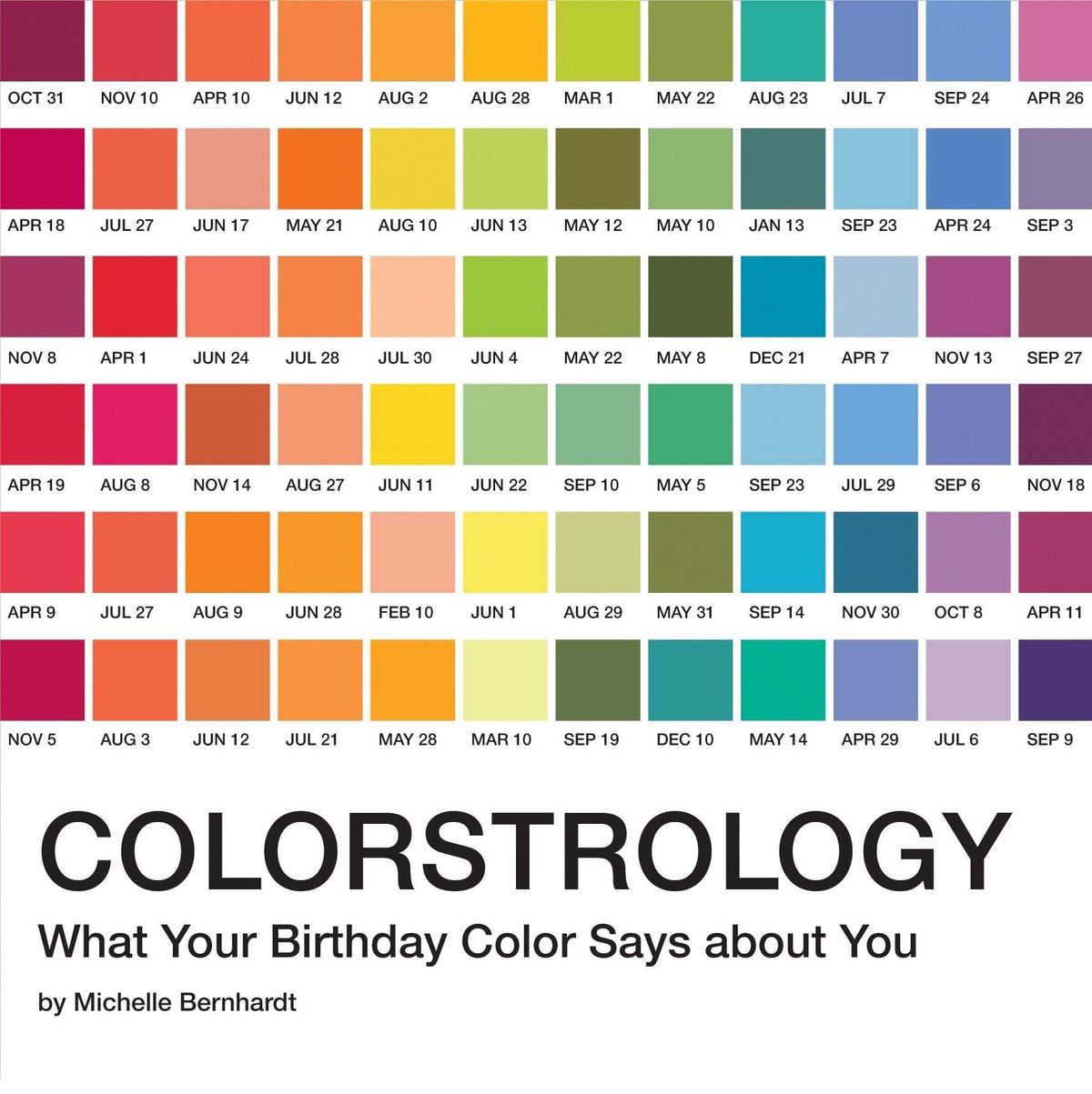 Quirk Books Books Colorstrology: What Your Birthday Color Says about You 9781594746918