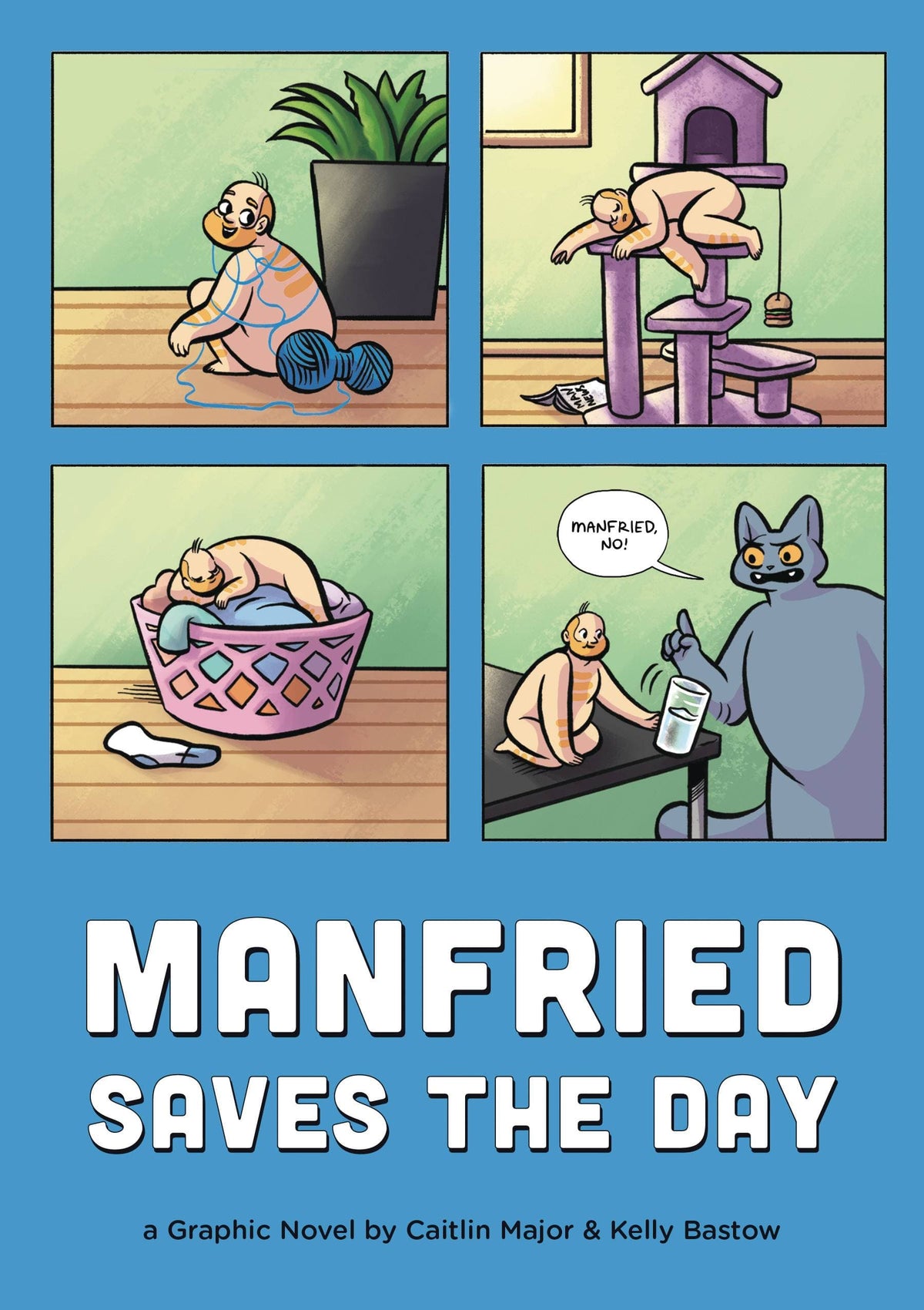 QUIRK BOOKS Graphic Novel Manfried Saves The Day GN (MR) 9781683691082 MAR191960
