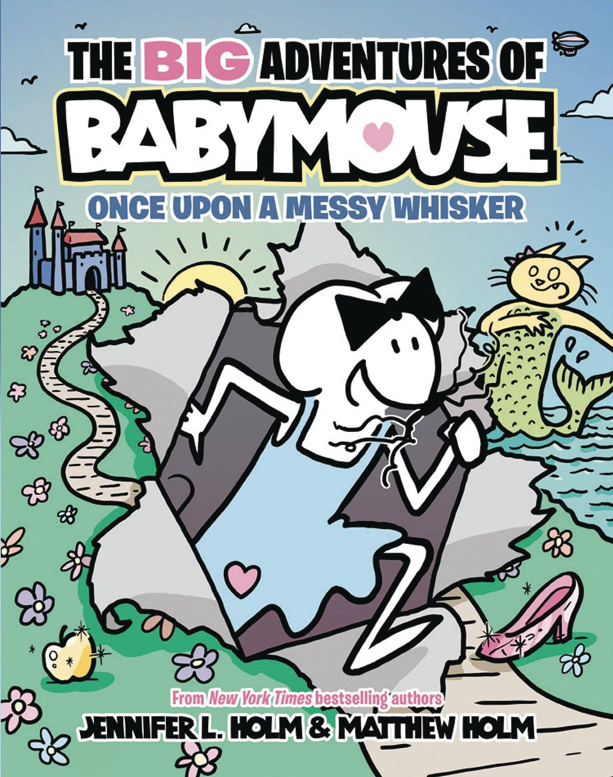 RANDOM HOUSE BOOKS YOUNG READERS Graphic Novel Big Adv Babymouse GN Vol 01 Once Upon Messy Whisker 9780593430934 JUL221840
