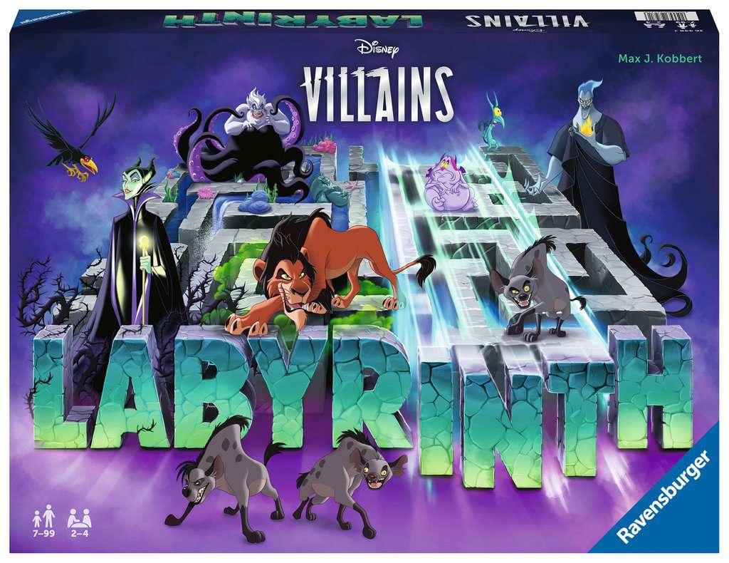 Ravensburger Board Games > Large Box Games Disney Villains Labyrinth 4005556272716 RVN 27271