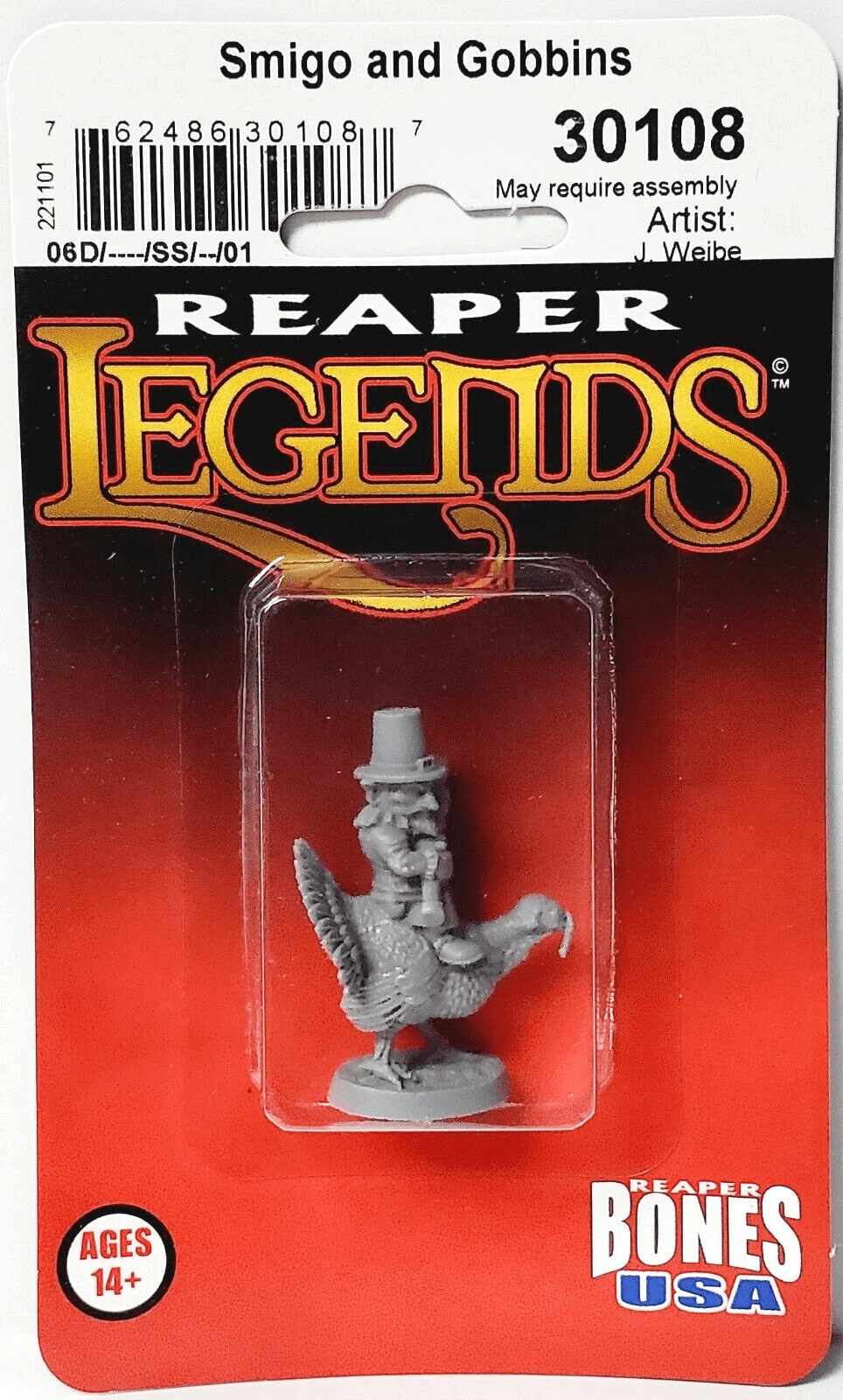 Reaper Miniatures Miniatures > Reaper Bones Legends: Smigo and Gobbins 762486301087 RPR 30108